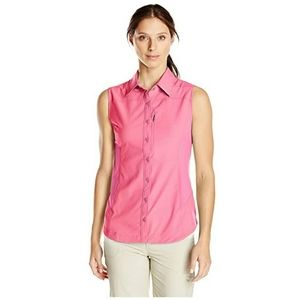 NWOT Columbia Pink Silver Ridge II Tank L
